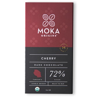 Moka Origins 72% Dark Chocolate, Cherry