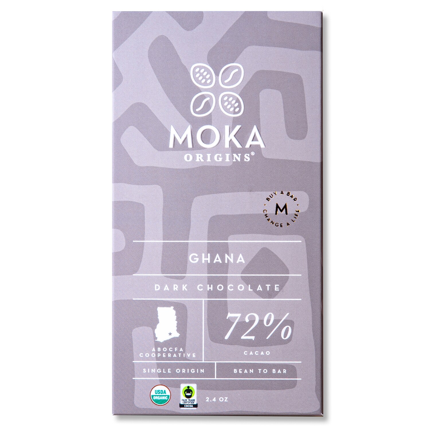 Moka Origins 72% Dark Chocolate, Ghana
