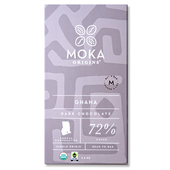 Moka Origins 72% Dark Chocolate, Ghana