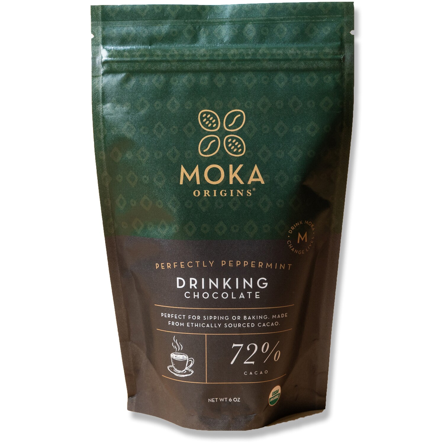Moka Origins Drinking Chocolate, Peppermint