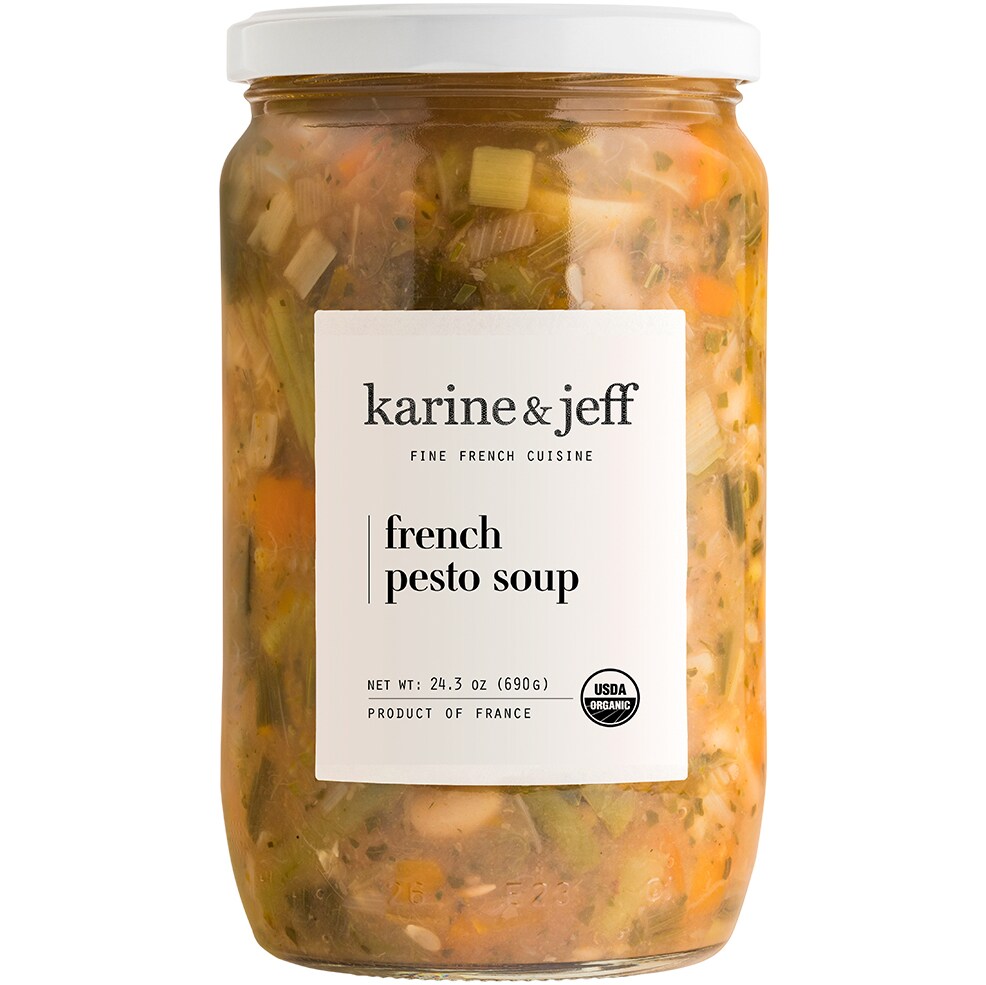 Karine & Jeff Organic Soup, French Pesto