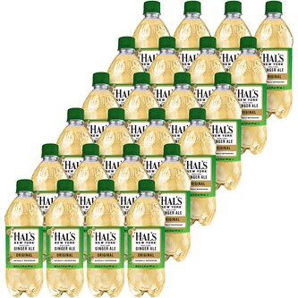 Hal's New York Original Ginger Ale, Plastic Bottles