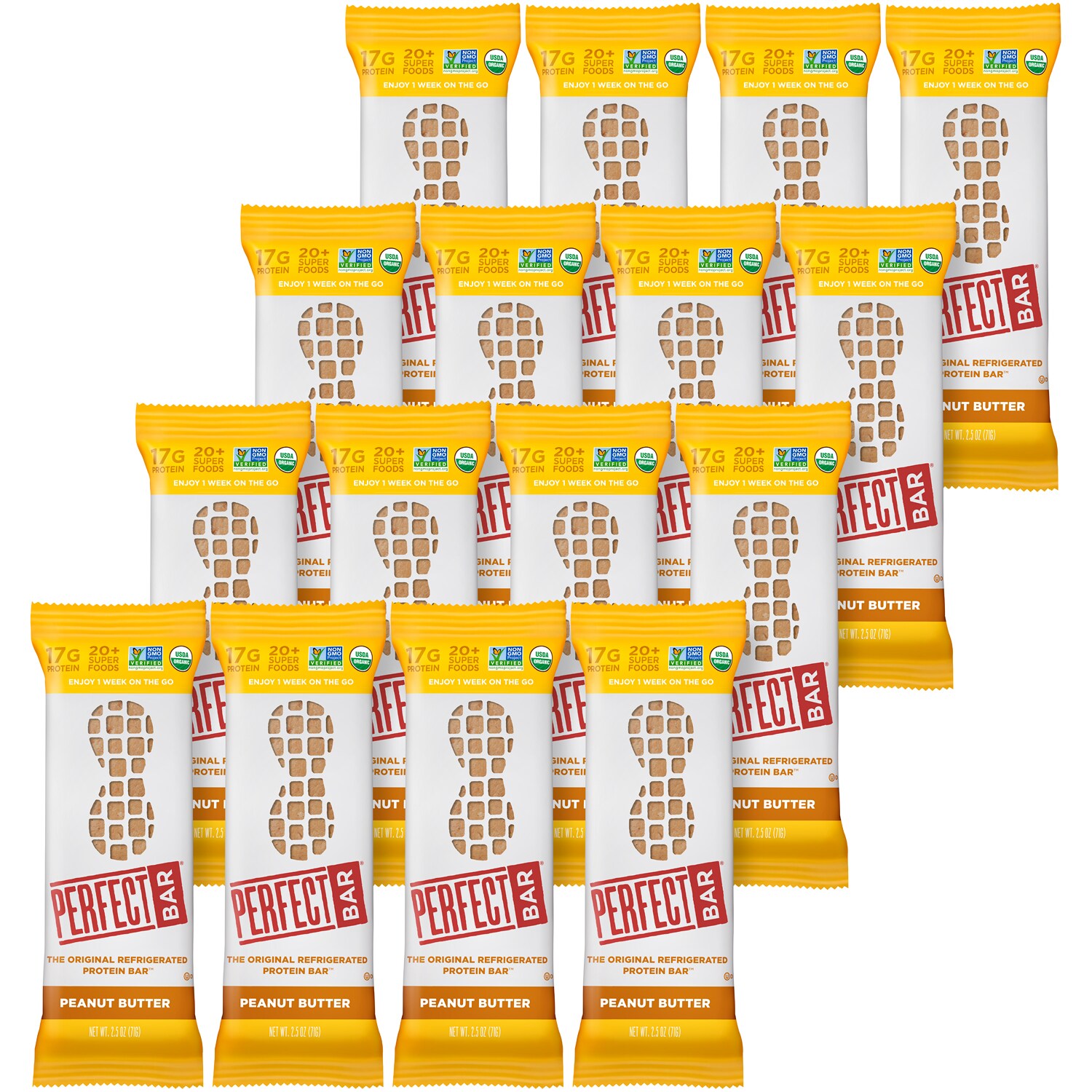 Perfect Bar Protein Bars, Peanut Butter
