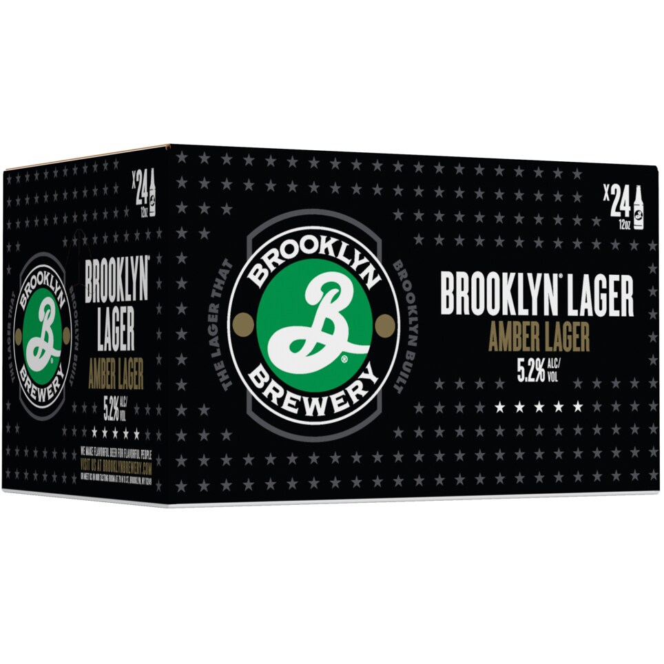 Brooklyn Brewery Lager, Glass Bottles