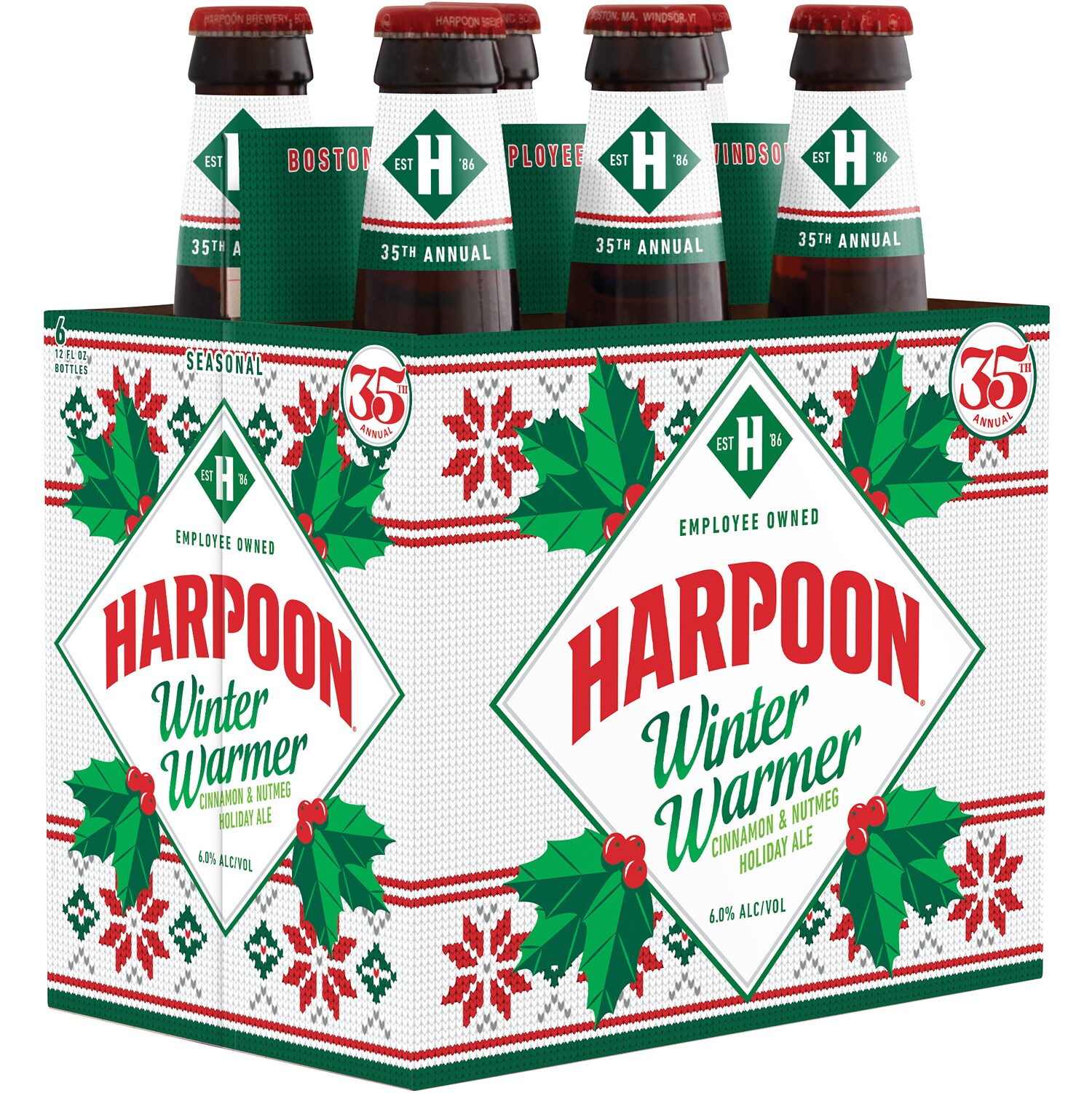 Harpoon Winter Warmer, Glass Bottles