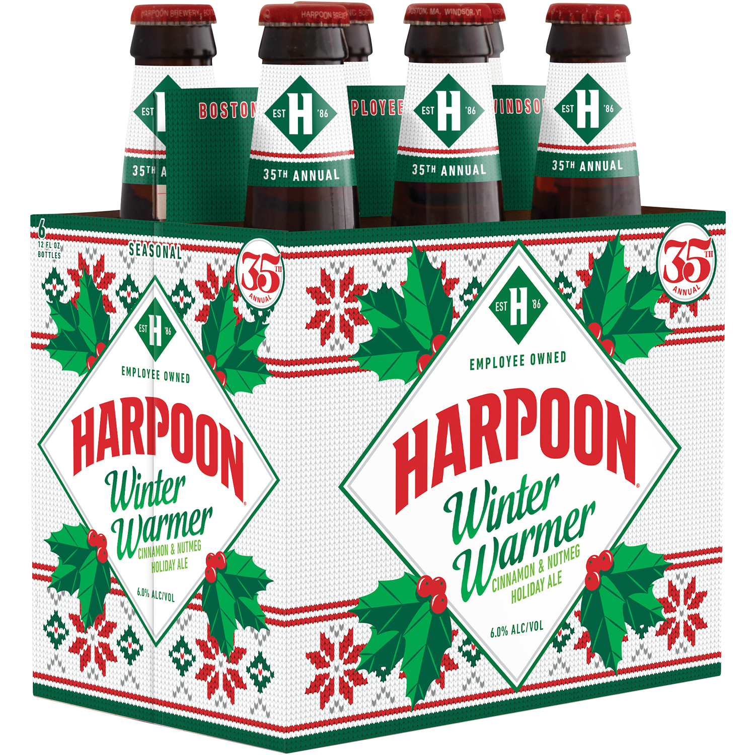 Harpoon Winter Warmer, Glass Bottles