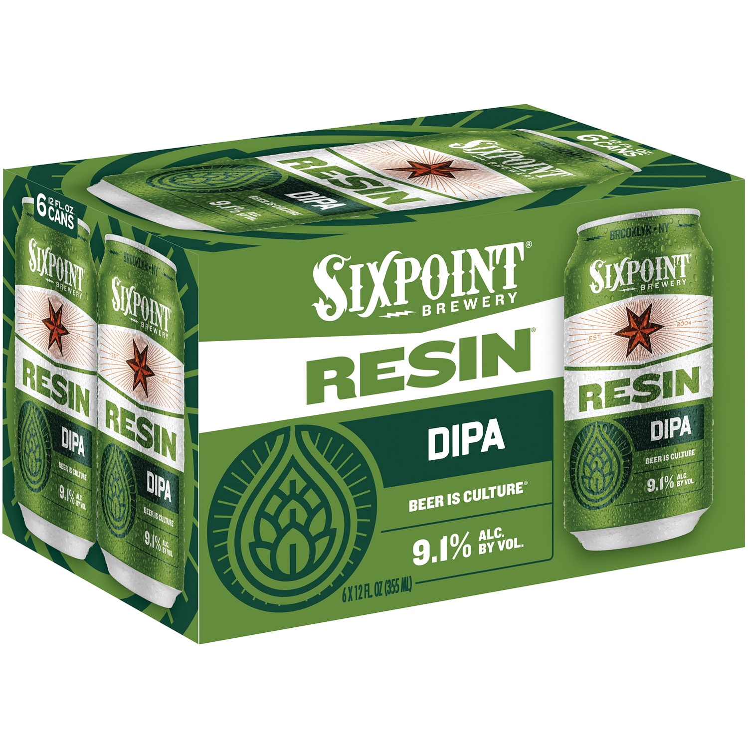 Sixpoint Brewery Resin Double IPA, Cans