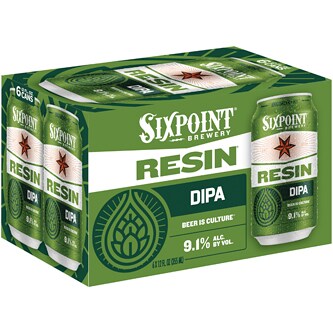 Sixpoint Brewery Resin Double IPA, Cans