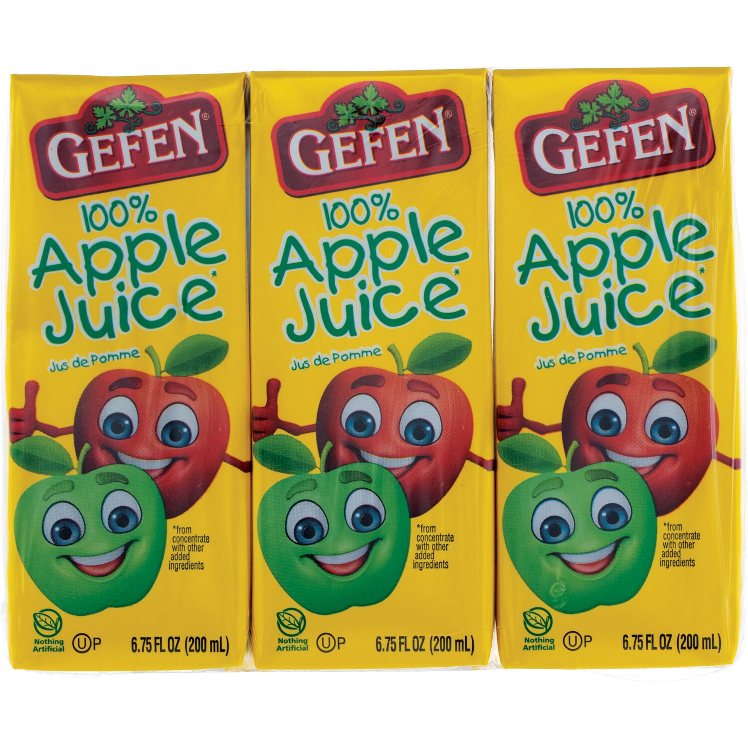 Gefen 100% Pure Apple Juice, Boxes