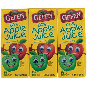 Gefen 100% Pure Apple Juice, Boxes