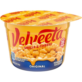 Kraft Velveeta Shells and Cheese in Microwavable Cup, Original
