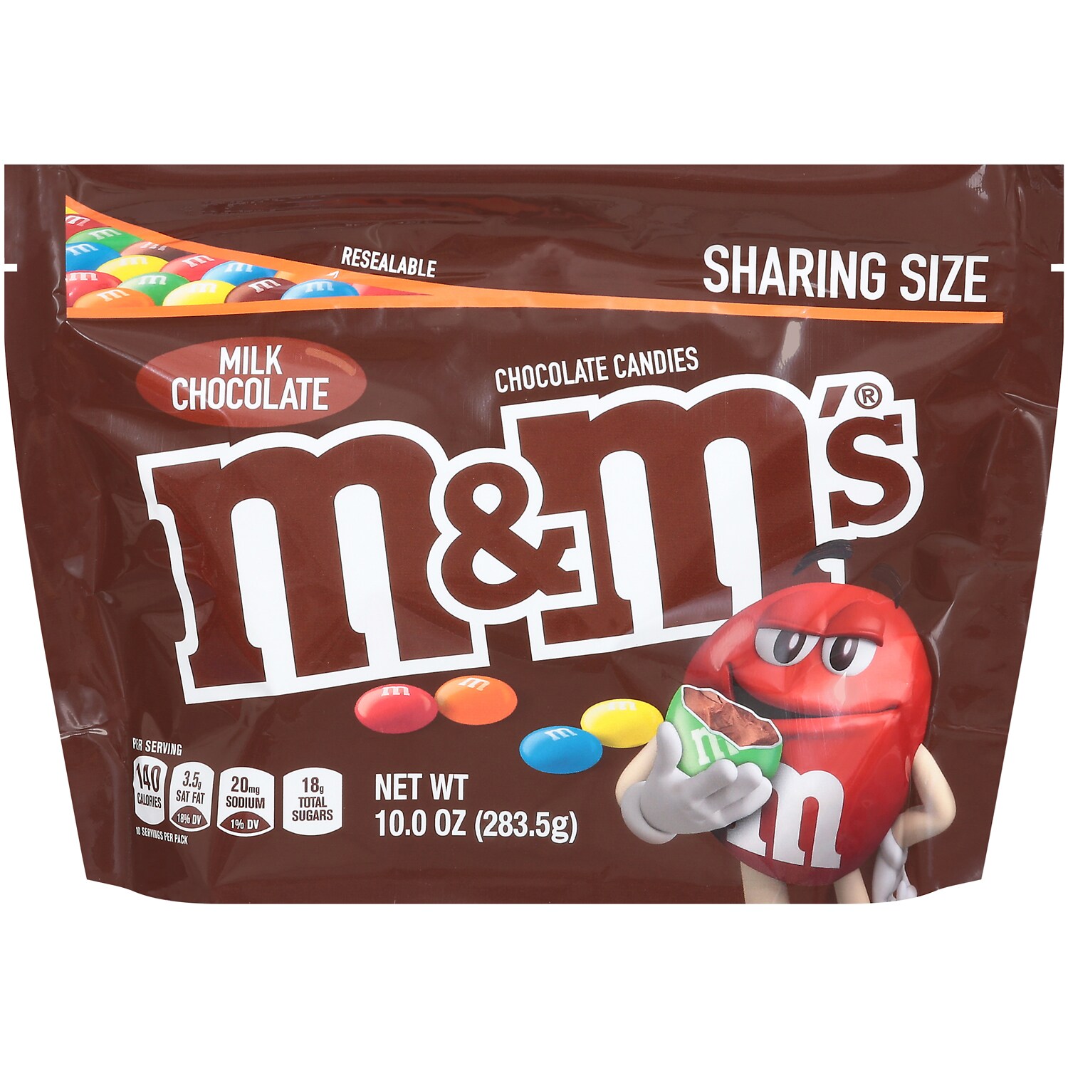 M&M's Chocolate Candies, Milk Chocolate