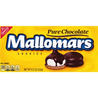 Nabisco Mallomars Marshmallow and Chocolate Cookies
