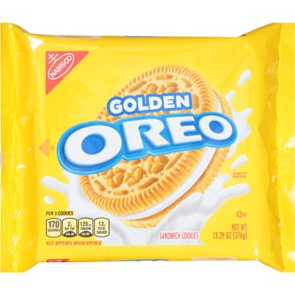 Nabisco Oreo Golden Sandwich Cookies