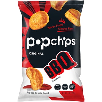 Popchips Potato Popped Chip Snack, Barbeque