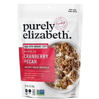 Purely Elizabeth Ancient Grain Granola, Cranberry Pecan