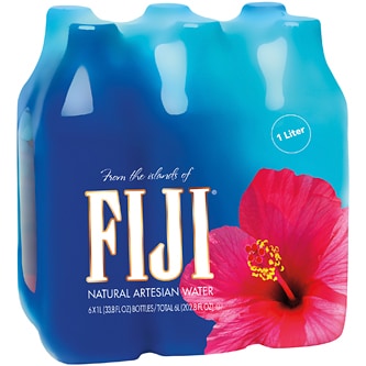 FIJI Natural Artesian Water, Plastic Bottles