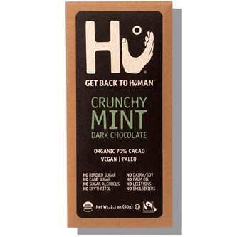 Hu Kitchen Dark Chocolate, Crunchy Mint