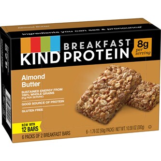 KIND Breakfast Protein Bars, Almond Butter