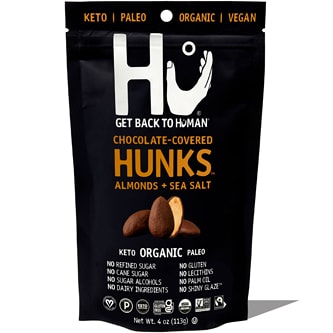 Hu Kitchen Chocolate-Covered Hunks, Almond + Sea Salt
