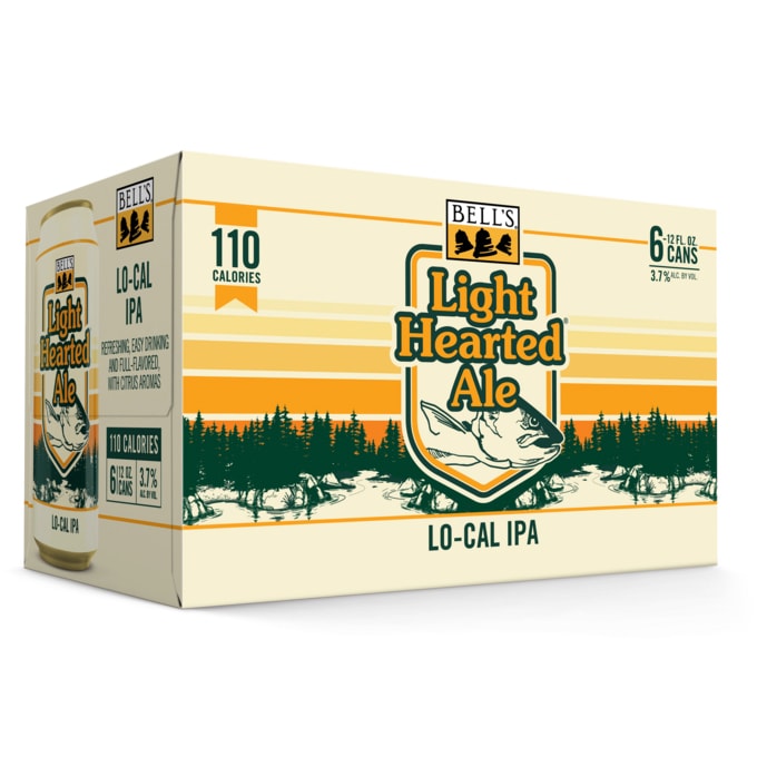 Bell's Light Hearted Ale Lo-Cal IPA, Cans