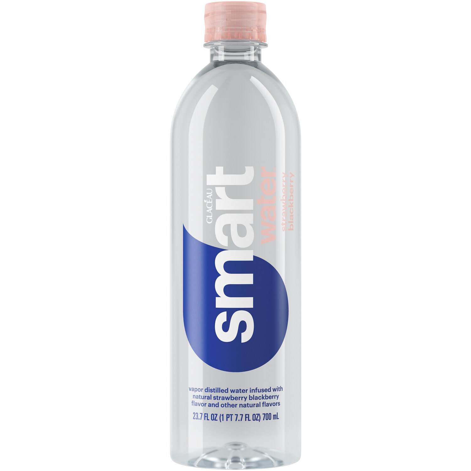 smartwater Electrolyte-Enhanced Water, Strawberry Blackberry, Plastic Bottle