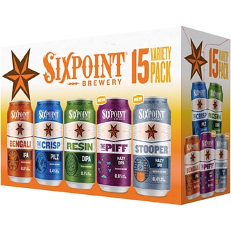 Sixpoint Brewery Higher Volume Variety Pack, Cans