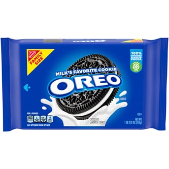 Nabisco Oreo Chocolate Sandwich Cookies, Family Size