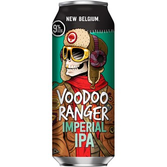 New Belgium Brewing Voodoo Ranger Imperial IPA, Can