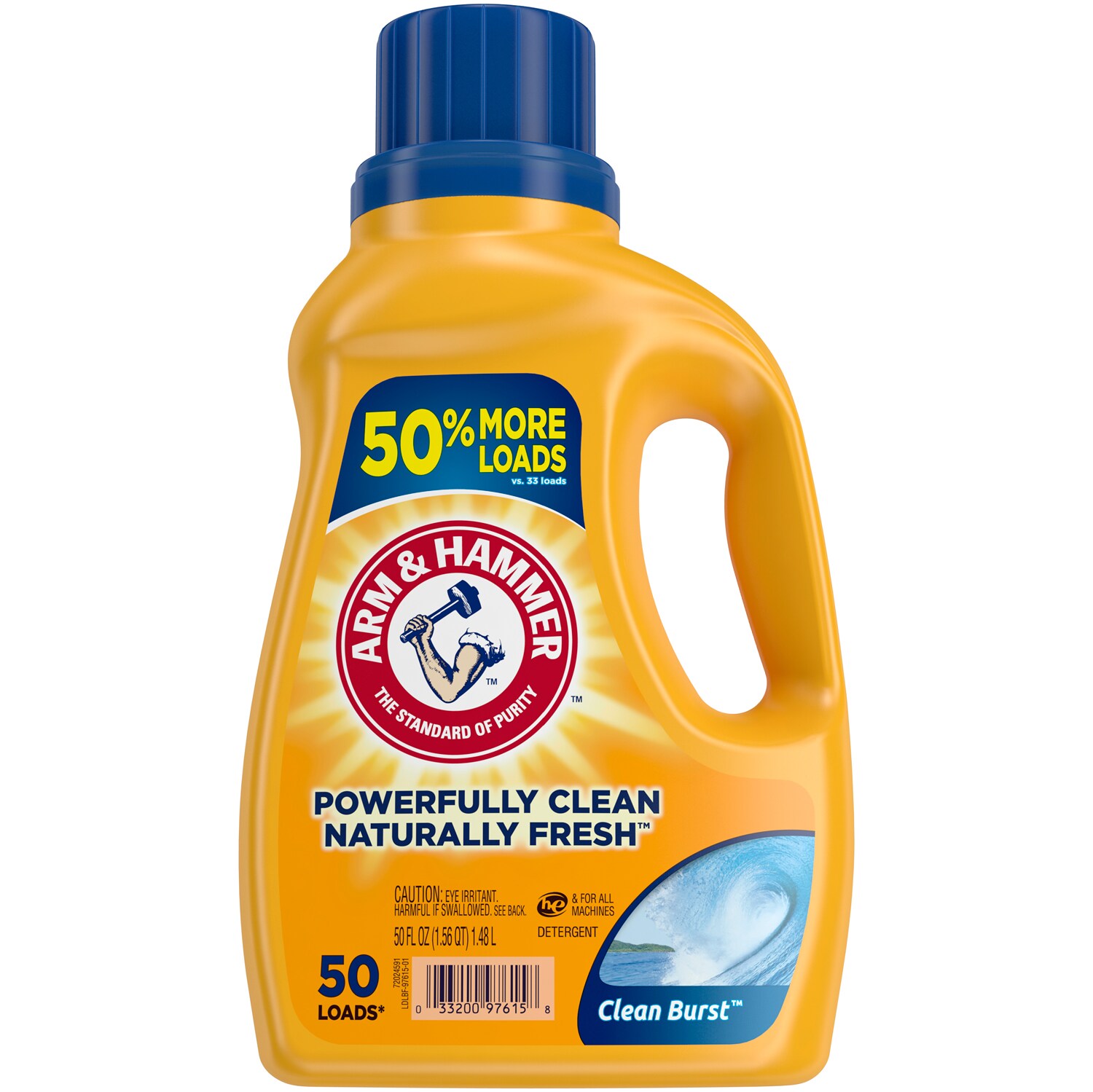 Arm & Hammer Clean Burst Liquid Laundry Detergent