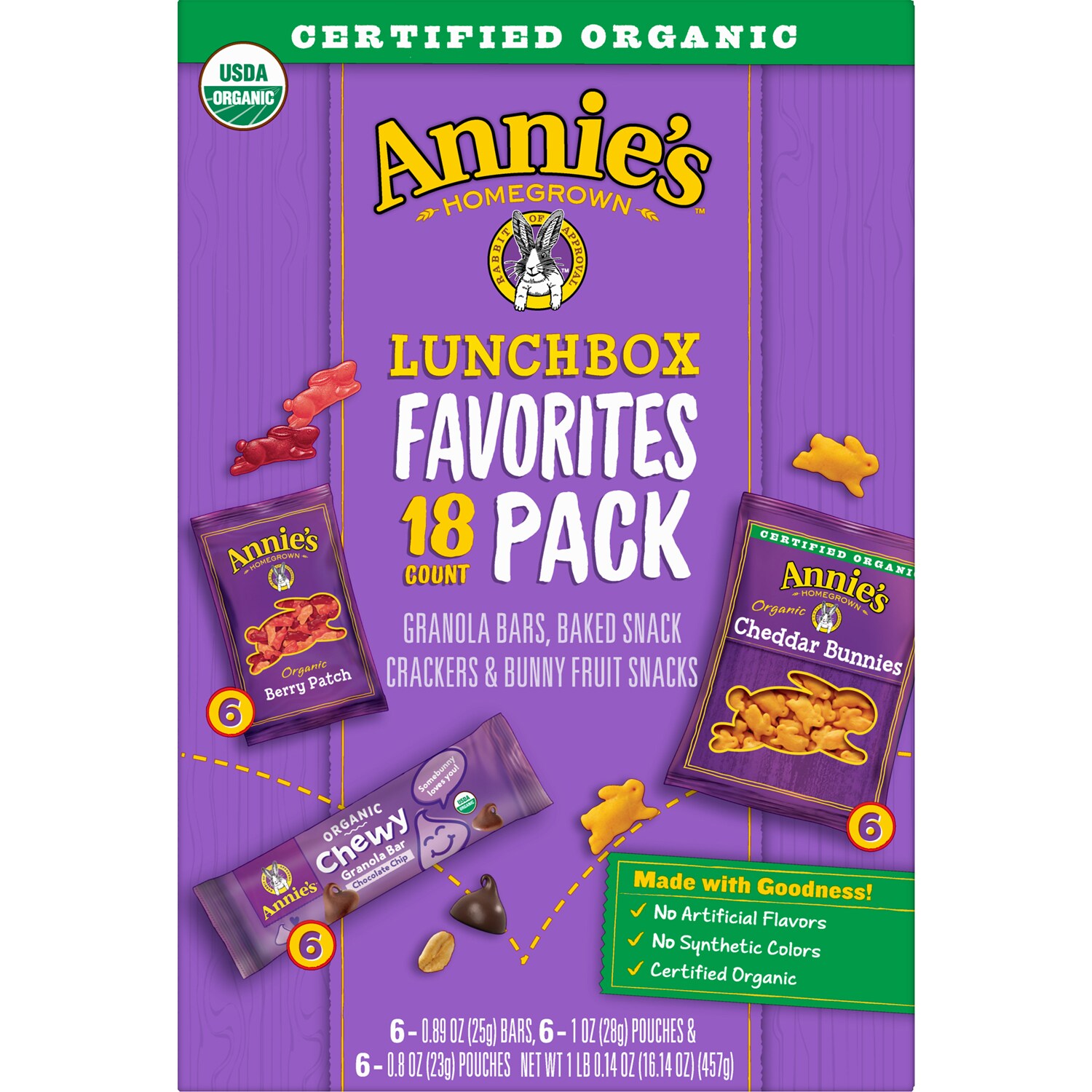 Annie's Lunchbox Favorites Pack