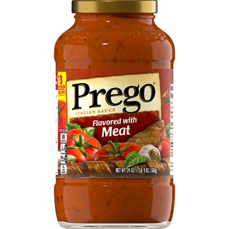 Prego Italian Sauce Flavored with Meat
