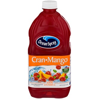 Ocean Spray Cran-Mango Juice Drink, Plastic Bottle