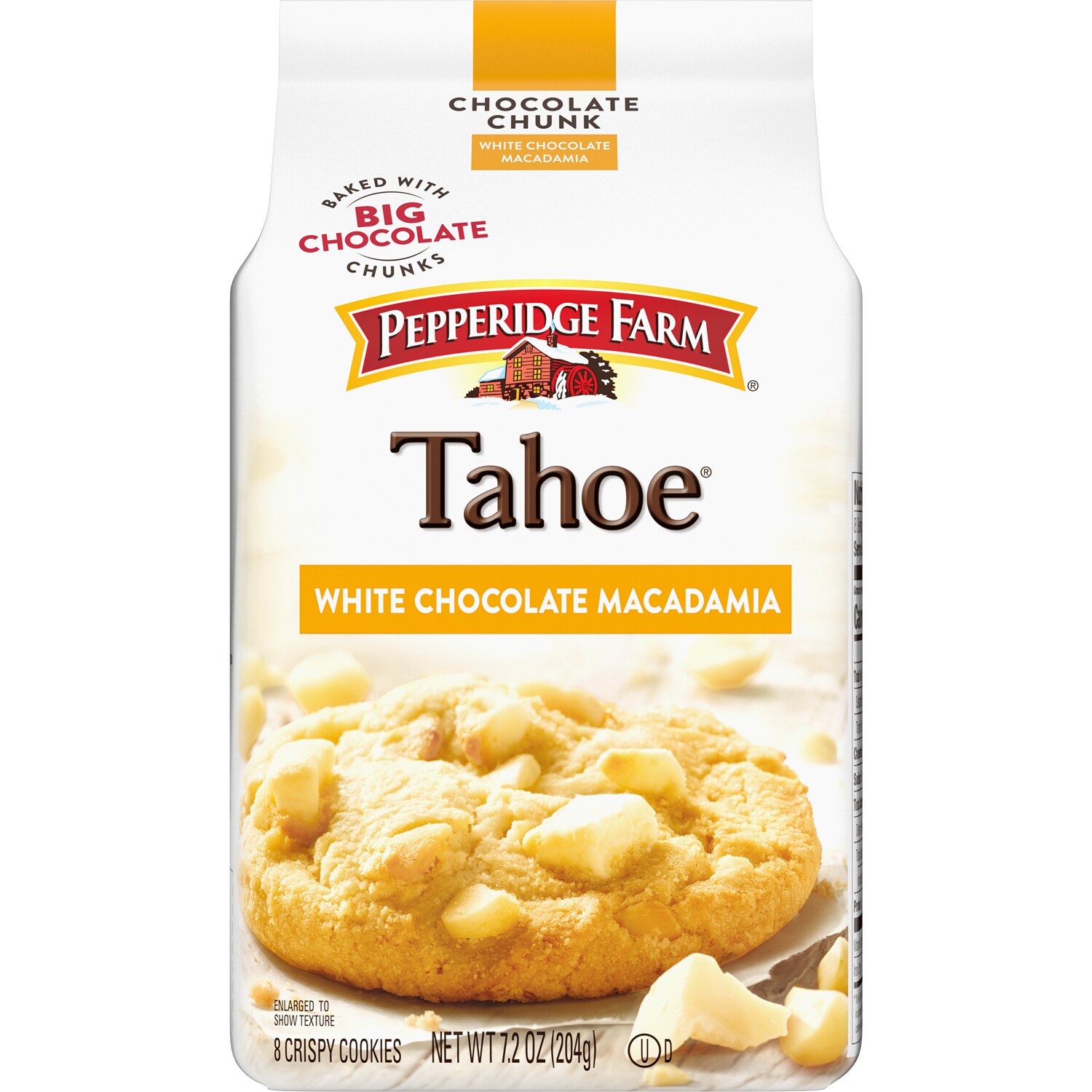 Pepperidge Farm Tahoe Cookies, White Chocolate Macadamia