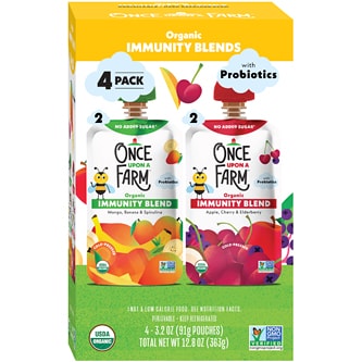 Once Upon a Farm Organic Immunity Blend Variety Pack