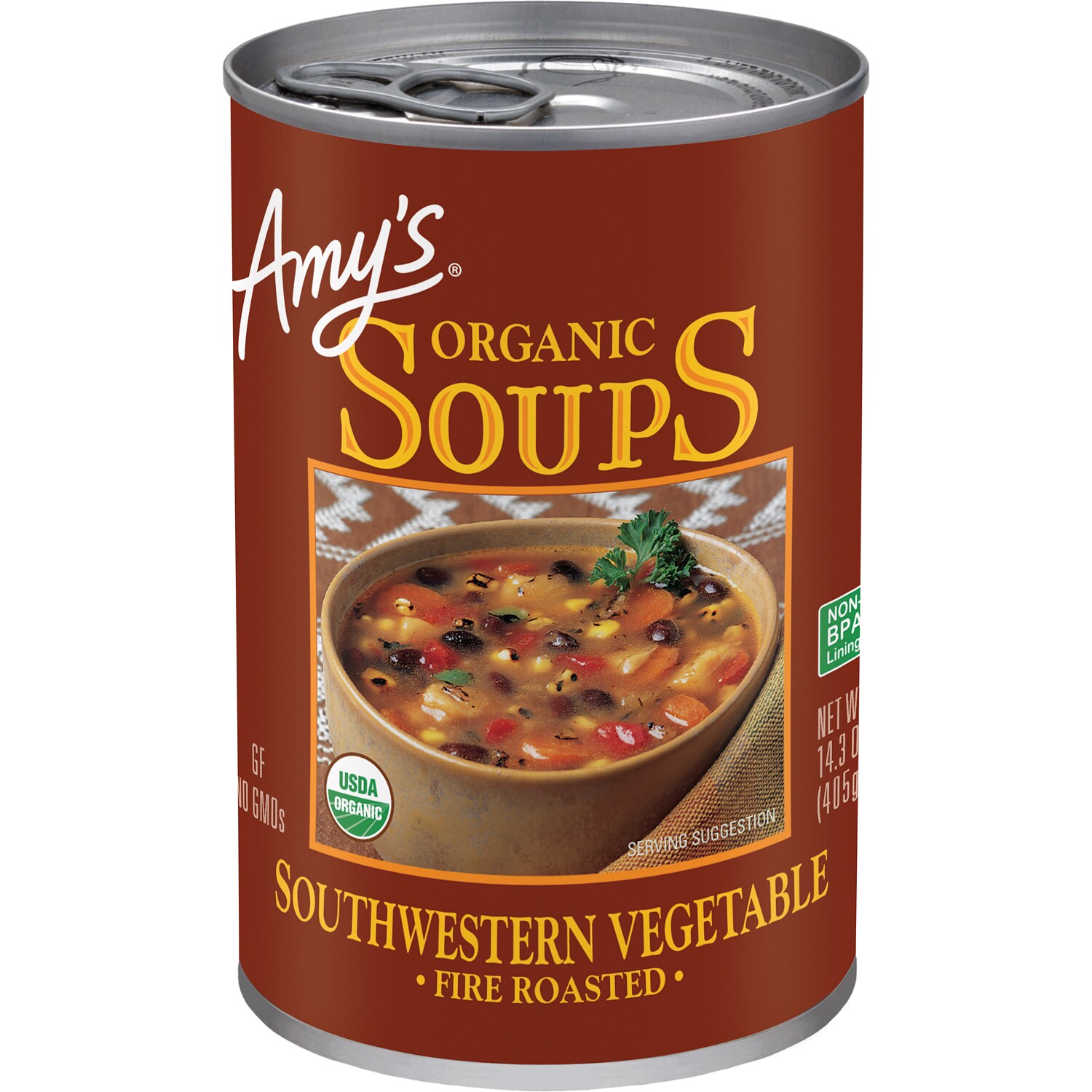 Amy's Organic Soup, Fire Roasted Southwestern Vegetable