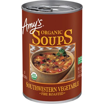 Amy's Organic Soup, Fire Roasted Southwestern Vegetable