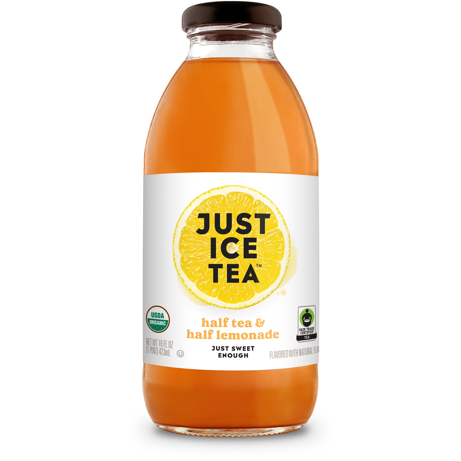 Just Ice Tea Half Tea & Half Lemonade, Glass Bottle