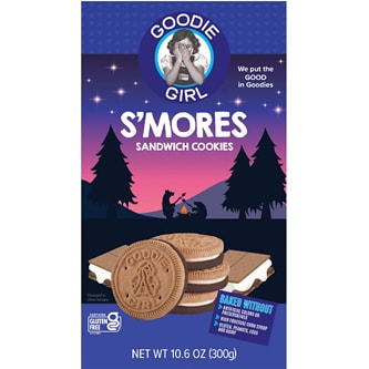 Goodie Girl Gluten Free Sandwich Cookies, S'mores