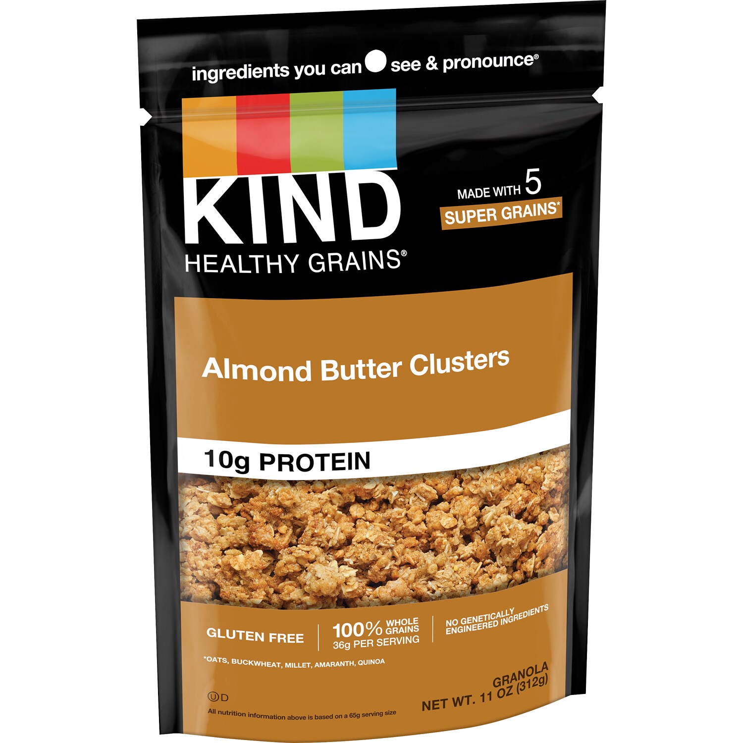 KIND Healthy Grains Granola Clusters, Almond Butter