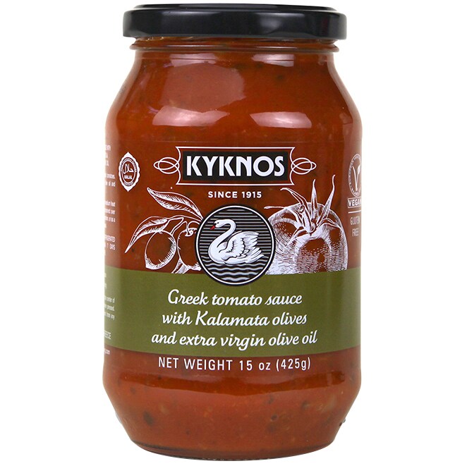 Kyknos Greek Tomato Sauce with Kalamata Olives & Olive Oil