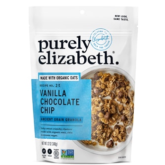 Purely Elizabeth Ancient Grain Granola, Vanilla Chocolate Chip