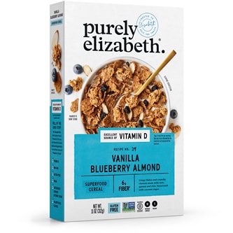 Purely Elizabeth Superfood Cereal, Vanilla Blueberry Almond