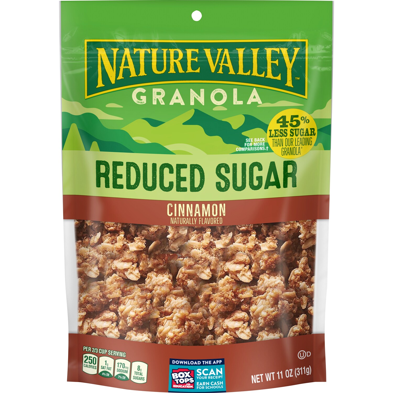 Nature Valley Reduced Sugar Granola, Cinnamon