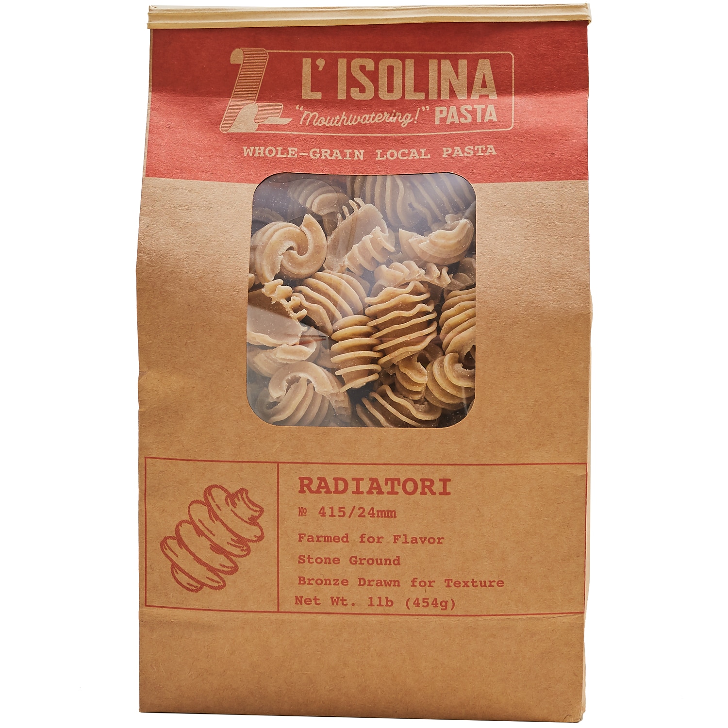 L'Isolina Whole-Grain Local Radiatori