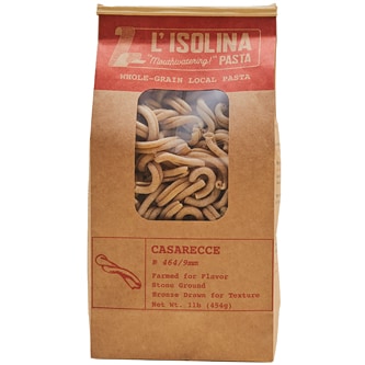 L'Isolina Whole-Grain Local Casarecce