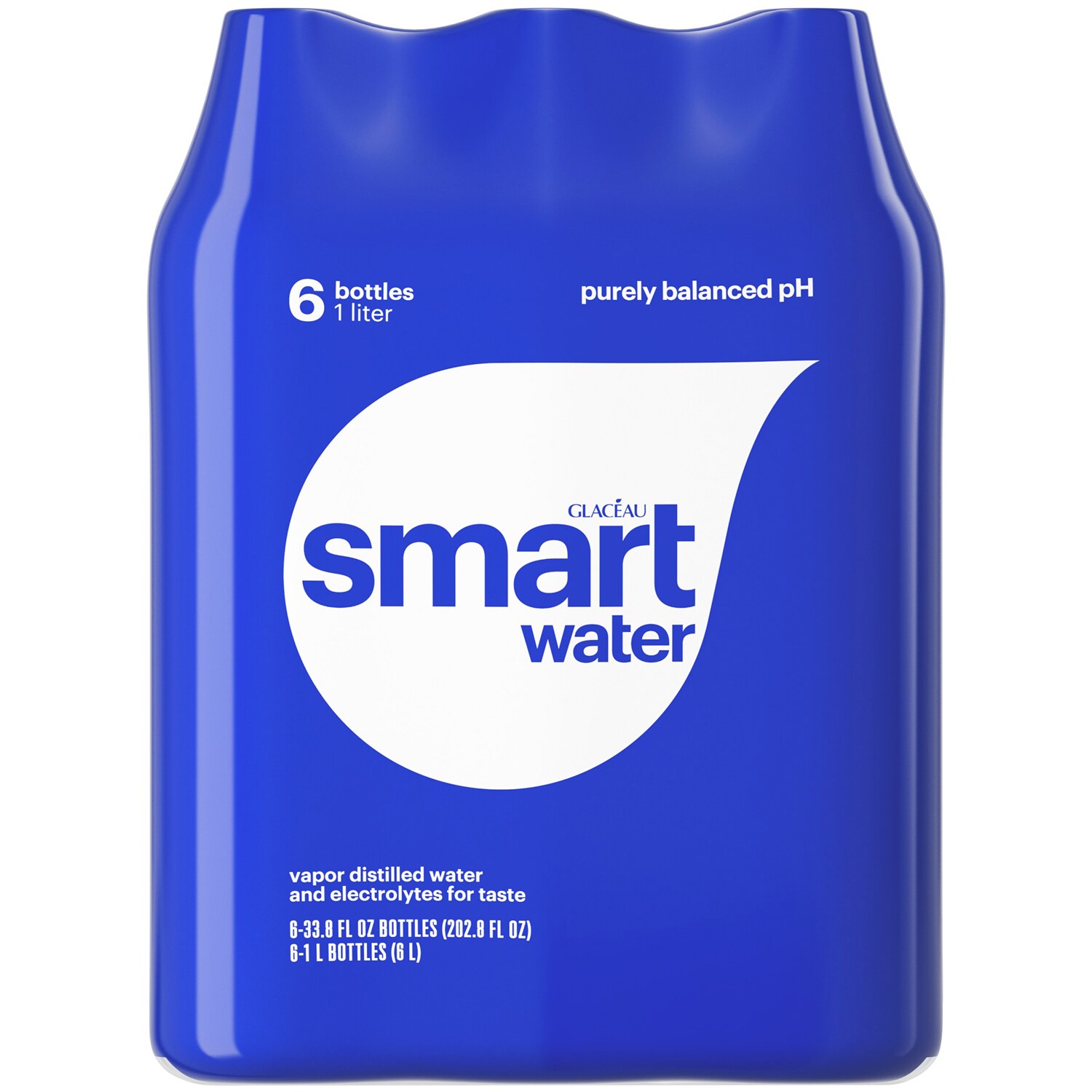 smartwater Electrolyte-Enhanced Water, Plastic Bottles