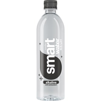 smartwater Electrolyte-Enhanced Alkaline Water with Antioxidant, Plastic Bottle