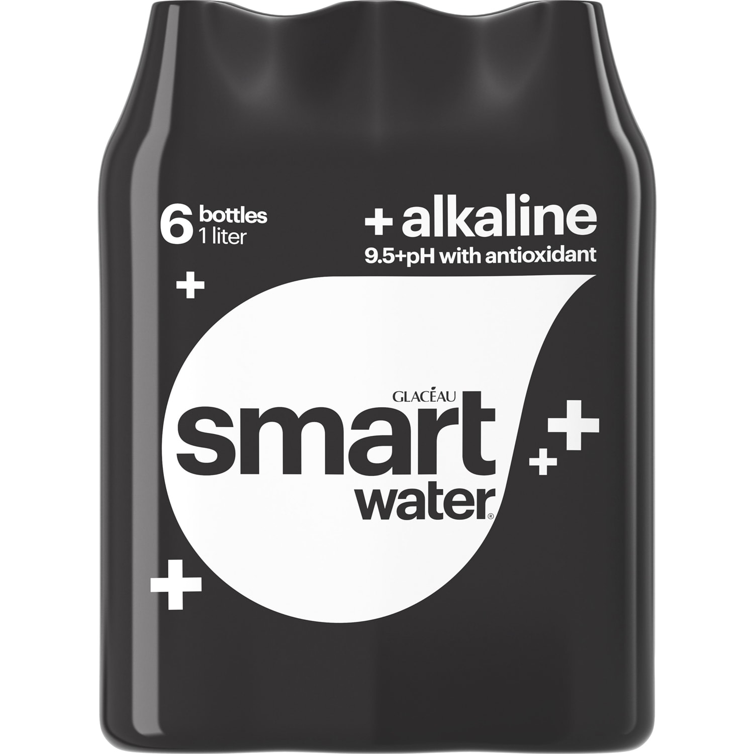 smartwater Electrolyte-Enhanced Alkaline Water with Antioxidant, Plastic Bottles