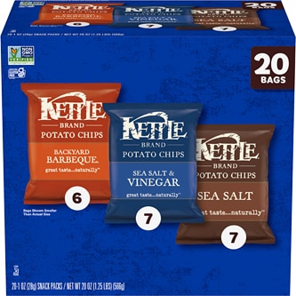Kettle Brand Potato Chips Variety Pack